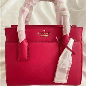 Kate SpadeMini Candace Satchel Crossbody Pink